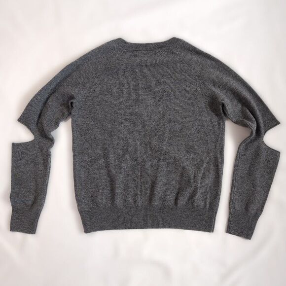 n:PHILANTHROPY Joelle Elbow Cutout Wool/Cashmere Sweater - Picture 6 of 10